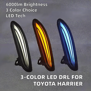 Auto Body Parts Driving Lamp with 3 Color <strong>Daytime</strong> <strong>Running</strong> <strong>Light</strong> Flash Turn Signal New 12V&quot; - Product Image 2