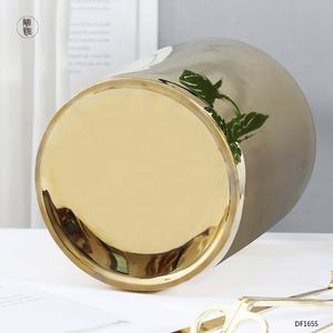 Vela con logo en relieve de cera de soja, recipiente para hacer velas extra grande, dorado, galvanizado - Product Image 5