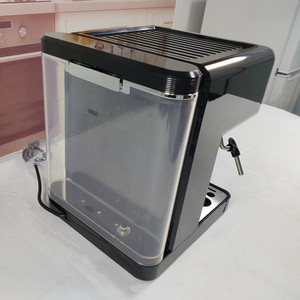 Máquina de café espresso y moka para espumar leche, personalizada, al por mayor, económica, para el hogar, con accesorios alemanes, doble boquilla - Product Image 4