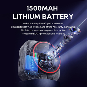 Mini Cámara 4G con SIM, <span class=keywords><strong>Zoom</strong></span> 12X, Detección de Movimiento por IA, Impermeable, Audio Bidireccional, Visión Nocturna, Micrófono Integrado, CMOS de 5MP, Gran Angular, para Vlogs - Product Image 4