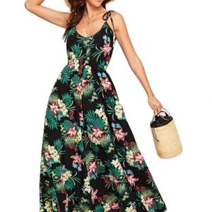 Vestido de Playa con Estampado Floral para Mujer, Sexy y Elegante, 2 Piezas, Diseño de Alta Gama - Product Image 2