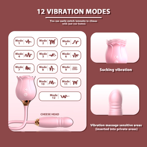 Lage Prijs Rose Sex <span class=keywords><strong>Vibrator</strong></span> Thuring Dildo Anale <span class=keywords><strong>Vibrator</strong></span> Sex Machine Eggs Voor Vrouw Mannen Clits Likken Zuigen - Product Image 3