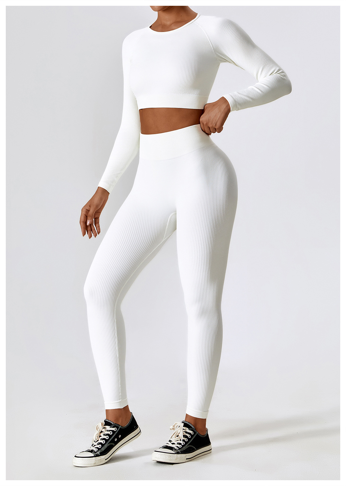 Ensemble chemise blanche