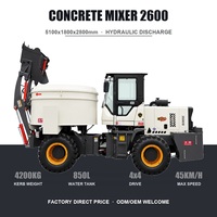 Camion bétonnière automatique 1,5 m3 4x4 4950 kg 92 kW