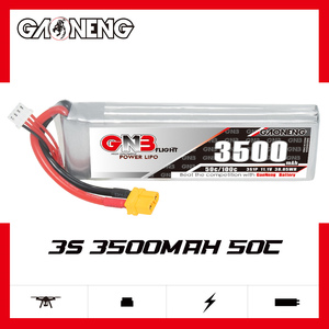 Batería LiPo GNB GAONENG 3500mah 3S 11.1V 50C 100C XT60 para Dron RC, Alto Rendimiento de Descarga, para Helicóptero - Product Image 2