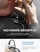 Câble de charge rapide USB C LISEN avec alimentation 240W pour chargeur iPhone 16 haute vitesse, MacBook Pro et iPad