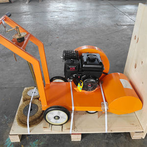 Walk Behind 5.5HP Gasoline Engine Road Cleaning Blowing Machine Low Maintenance Cost for Road Marking Work Preparation Road Line - Product Image 2