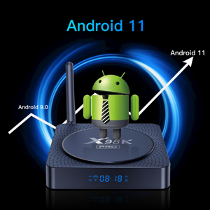 กล่องทีวี X98K PRO ระบบ Android 11 ชิปเซ็ต RK3566 NPU 0.8T รองรับวีดีโอ 8K ตัวถอดรหัสวีดีโอ พร้อมเสาอากาศภายนอก WIFI 2T2R ค้นหาด้วยเสียง กล่องรับสัญญาณ 8K - Product Image 5