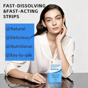 Tiras de Vitaminas Orales Disolubles OEM Ebhabces, Elasticidad e Hidratación de la Piel, Apoya la Salud de la Piel y las Uñas - Product Image 4