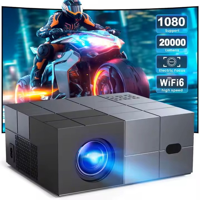 YDH-DP06 4K Laser Smart Home Projector 1080P with Android 12 Wifi6 Mobile Phone Compatible Presentation Projector 4K