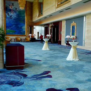 Anti-dérapant de luxe jaune tufté à la main jacquard <span class=keywords><strong>tapis</strong></span> mur à mur pour hôtel ou <span class=keywords><strong>restaurant</strong></span> - Product Image 4
