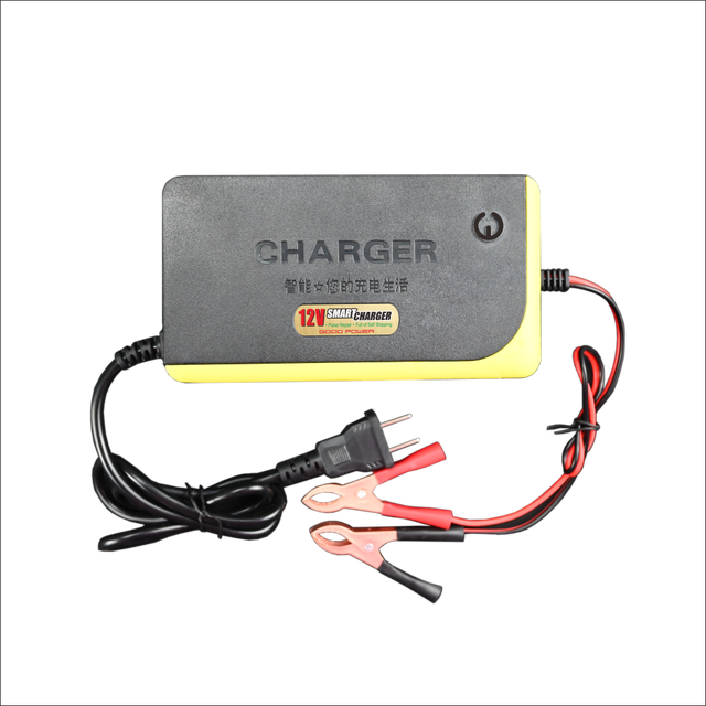 12v 4a Smart Battery Charger | Intelligent Automatic Charger for Lead Acid with Overcharge Protection