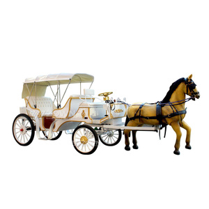 Charrette de tourisme électrique de luxe à 4 roues pour les mariages et les services de navette des attractions touristiques - Product Image 6