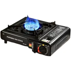 Cuisinière à gaz de camping portable au butane propane à 1 brûleur classique de Offre Spéciale avec étui de transport