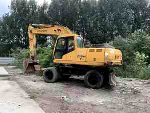 Korea Original Hyundai 210 21Ton Wheel Excavator 4Wheel <b>Drive</b> with Engine Gearbox & Motor - Product Image 3