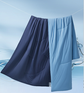 Couverture de <span class=keywords><strong>couette</strong></span> en tissu lavable, doux pour la peau, facile <span class=keywords><strong>d</strong></span>'entretien, sensation de fraîcheur estivale, style simple, pour hôtel et usage domestique - Product Image 5