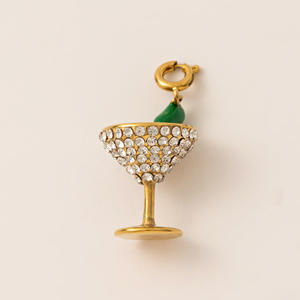 Pendentif Charm <span class=keywords><strong>Vintage</strong></span> en Acier Inoxydable, Motifs Lune, Pantalon, Coupe à Cocktail, Oiseau, Soutien-gorge, Mignon, pour la Fabrication de Bijoux DIY - Product Image 4