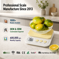Balance de cuisine numérique professionnelle de haute précision, outil électronique portable et fin avec rétroéclairage pour la pâtisserie et la cuisine, fonction tare
