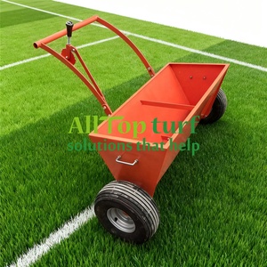 เครื่องหยดทรายและยางสำหรับสนามหญ้า alltop สำหรับการแพร่กระจาย infill (ทรายและเม็ดยาง) บนหญ้าเทียมความกว้างในการทำงาน100ซม. - Product Image 2