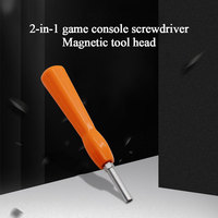 Tournevis de sécurité double embout 2-en-1 pour consoles Nintendo NGC/SFC/N64/SEGA/GameBoy NES SNES, compatible avec GameCube