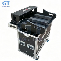 Station de travail DJ personnalisée, Flight case de transport pour Allen & Heath SQ7 Digital Mixer avec Dog House