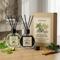 Diffuseur de parfum d'ambiance personnalisé avec logo OEM, diffuseur à bâtonnets longue durée pour salon