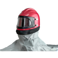 Casque de protection intégrale personnalisé de haute qualité pour le sablage, en matériau ABS, casquette de sécurité