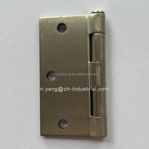 3.5 inch chải Nickel góc phải vuông tuôn ra bản lề đồ nội thất phụ kiện phần cứng Mỹ loại cửa bản lề - Product Image 5