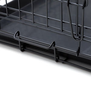 Transporteur pour animaux de compagnie en acier inoxydable chaud avec plateau boîte pour chien étanche boîte pour chien extérieure pratique chenil <span class=keywords><strong>Cage</strong></span> pour animaux de compagnie - Product Image 1