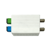 Récepteur optique passif mini fibre optique FTTH Catv Node 1550nm WDM OR18P 1 RF 2 ports RF Mode triplexeur avec fonction WDM AGC