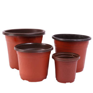 Pots à semis multi-tailles écologiques et durables pour plantes <span class=keywords><strong>d</strong></span>'extérieur, utilisation en jardin, jardinières en plastique polyester - Product Image 1