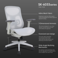 Chaise de bureau confortable Foshan, chaise de bureau pivotante, chaise de bureau ergonomique, chaise de bureau