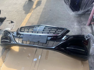 Conjunto de Parachoques Delantero de Plástico Negro Usado para <span class=keywords><strong>Mercedes</strong></span> W222 (Actualización Facelift con Sistema de Fijación por Pernos) - Product Image 6