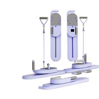 Barres de pompes pliables multifonctionnelles de style TikTok, modèle JH-1191, 2,8 kg, à retour automatique, pour entraînement de base et fitness