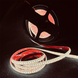 Dc12v/24V smd3535 lạnh trắng 150lm chất kết dính màu đỏ không thấm nước thay đổi độ sáng linh hoạt <span class=keywords><strong>LED</strong></span> Tape trở lại đèn - Product Image 6