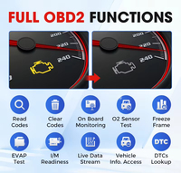 Neuestes LAUNCH CRP129X V3.0 OBDII Auto-Diagnosegerät mit 4-System-Diagnose und 12 Reset-Funktionen, Diagnosewerkzeug, Update von CRP129X V2.0