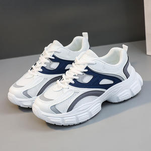 RM6870 Nuevas Zapatillas Deportivas de Mujer Coloridas Otoño 2023 Transpirables con Suela Gruesa Elevada Versátiles Casuales - Product Image 3