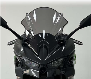 Parabrezza a Doppia Bolla per Moto KAWASAKI Ninja 500/SE 2024-2025, Deflettore Protettivo per Carenatura - Product Image 6