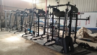 Xinrui Machine Smith Tout-en-un, Power Rack, Crossover à câbles, Appareil d'entraînement fonctionnel, Équipement de musculation professionnel