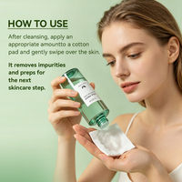 Tonique Visage Bio Végan à l'Arbre à Thé et Centella Asiatica, Extraits de Feuilles de Pin - Anti-Imperfections, Apaisant et Lissant, Vente Directe Usine