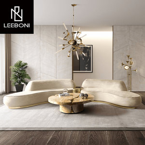 Tavolino da Caffè Rotondo in <span class=keywords><strong>Legno</strong></span> di Alta Qualità, Arredamento Moderno e Classico per Soggiorno di Lusso - Product Image 1