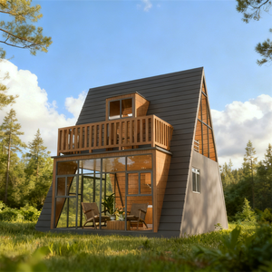 NES moderfertig วิลลา luxus holzhaus vorgefertigtes MIT schlafzimmer/kuche/bad /wohnzimmer - Product Image 5