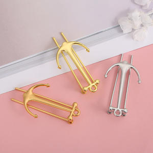 Nouveau métal Double pôle <span class=keywords><strong>ancre</strong></span> signet créatif personnalisé bricolage étudiant Page Clip signet manuel marque de séparation - Product Image 2