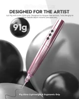 CE-gecertificeerde draadloze Biomaser TP006 Microblading Pen met 1000mAh batterij, permanente make-up machine voor schoonheidssalons en academies