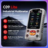 I2C C09 Lite Multimeter Digital Multifungsi Rentang Otomatis AC/DC Tegangan Arus NCV Tester C09L Alat Perbaikan Ponsel