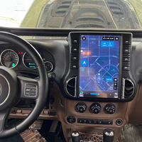 Radio para Auto con Pantalla Vertical Tesla IPS de 12.1 Pulgadas, Android 14, para Jeep Wrangler 2011-2014 2015-2017, Reproductor Multimedia, Video