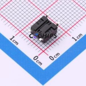 SH-6X6X4.5H-TP Tactile Switch SMD-4P,6x6mm Switch Single Pole Single Throw Round Button 2.5N Vertical Mount - Product Image 2