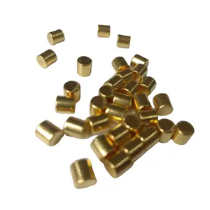 Edelmetall Gold Pellets Hochreine 5N Gold Sputtern Target Verdampfung materialien