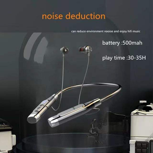 Earphone Leher Tipe-C MP3 Nirkabel Stereo Sport dengan Layar LED <span class=keywords><strong>Headset</strong></span> Gaming Magnetik - Product Image 5
