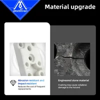 Kit d'isolation en céramique Mellow pour Zirconia Bambu Lab A1/A1 Mini pour base de montage gauche du Hotend H2D